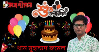কবি ও সাংবাদিক খান মুহাম্মদ রুমেলের আজ জন্মদিন কবি ও সাংবাদিক খান মুহাম্মদ রুমেলের আজ জন্মদিন
