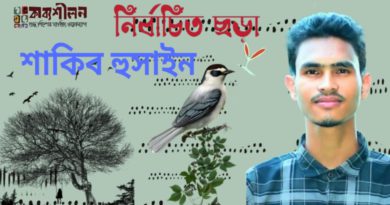 নির্বাচিত ছড়া- শাকিব হুসাইন